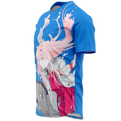 09205a2fa6225ee1cad7294b473286c2 baseballJersey left WB NT - Darling In The FranXX Store