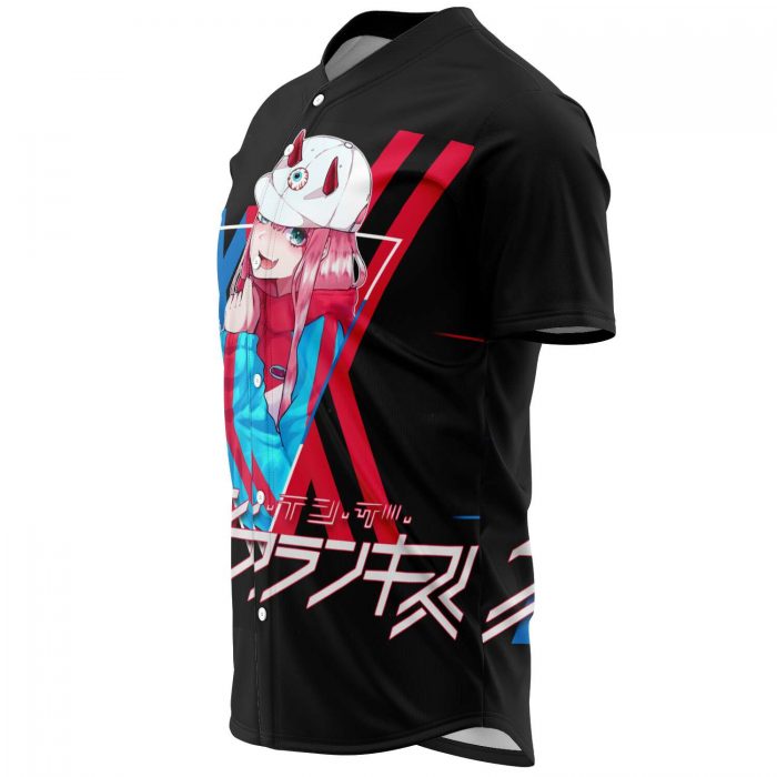 118f44a20e93f67d98cc6e4c704d99f4 baseballJersey left WB NT - Darling In The FranXX Store