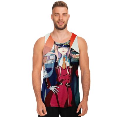 1c4777a160ddcad833d10b952585d76f tankTop male front - Darling In The FranXX Store