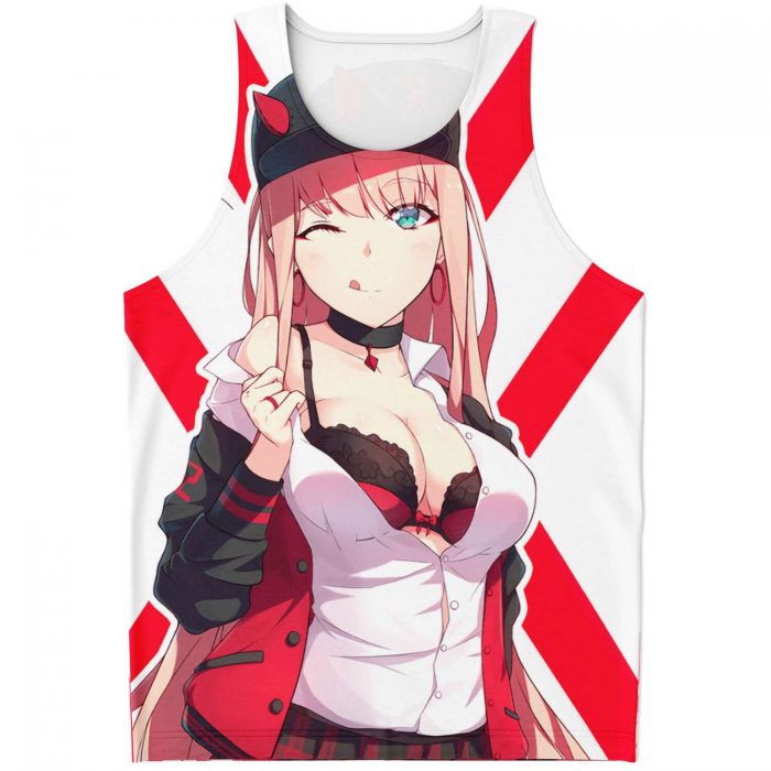 4d7c0179450cce059e106b5916cdc2b2 tankTop neutral front - Darling In The FranXX Store