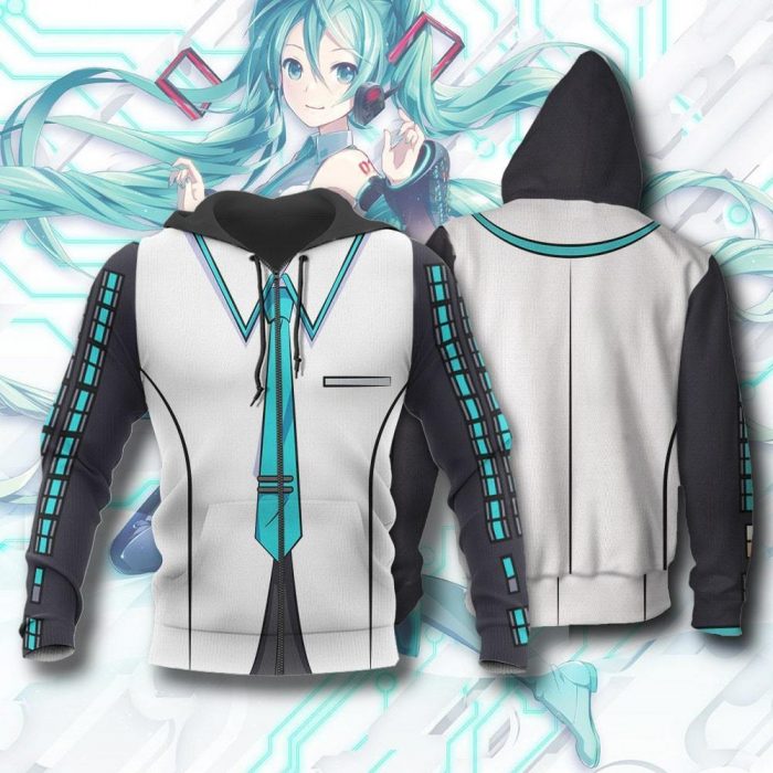 code 390 miku darling in the franxx zip hoodie jacket uniform gearanime - Darling In The FranXX Store