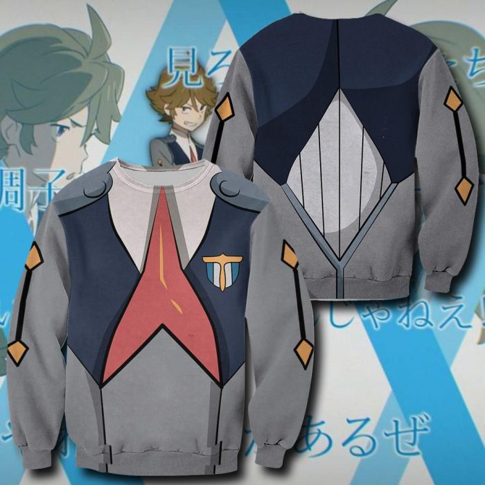 code 666 zorome darling in the franxx zip hoodie jacket uniform gearanime 2 - Darling In The FranXX Store