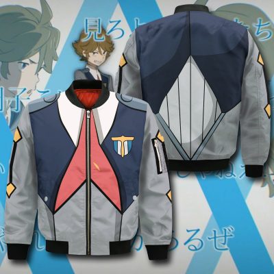 code 666 zorome darling in the franxx zip hoodie jacket uniform gearanime 4 - Darling In The FranXX Store