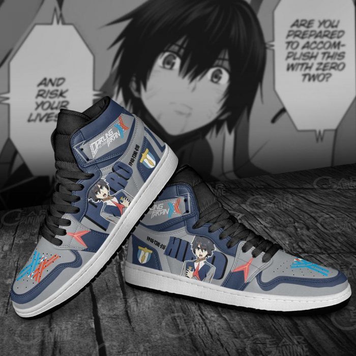 darling in the franxx hiro jordan sneakers code 016 custom shoes gearanime 4 - Darling In The FranXX Store