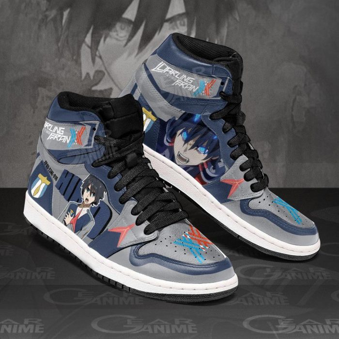 darling in the franxx hiro jordan sneakers code 016 custom shoes gearanime - Darling In The FranXX Store