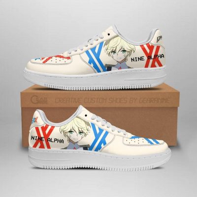 darling in the franxx shoes 9a nine alpha air force sneakers anime shoes gearanime - Darling In The FranXX Store