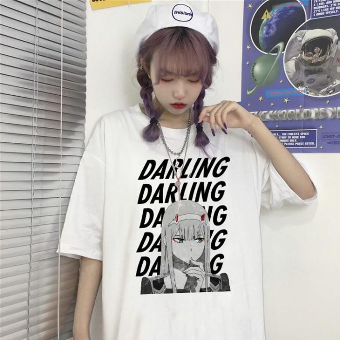 Darling in the Franxx Zero Two T-shirt New 2021 - Darling In The FranXX ...