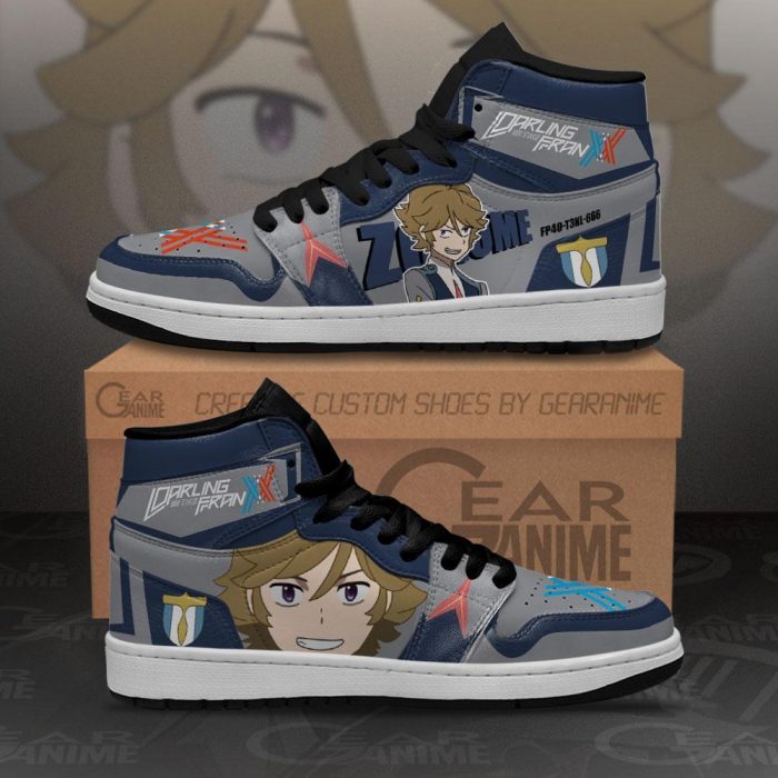 zoromeo darling in the franxx jordan sneakers code 666 custom shoes gearanime 2 - Darling In The FranXX Store