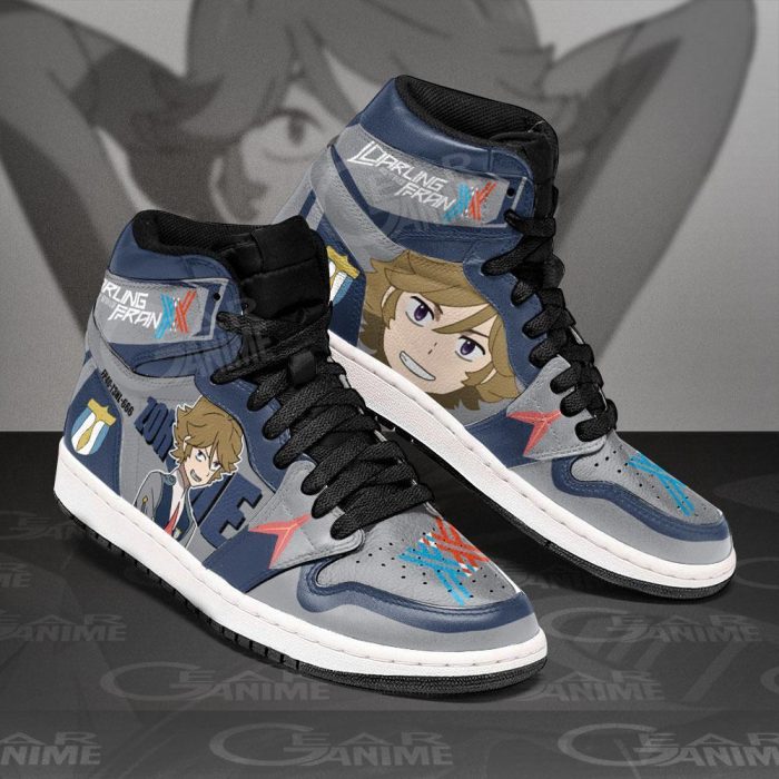 zoromeo darling in the franxx jordan sneakers code 666 custom shoes gearanime - Darling In The FranXX Store