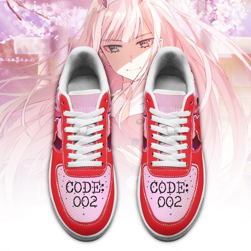 Darling In The Franxx Code 002 Air Force Sneakers