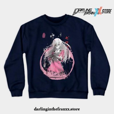 002 Cherry Orchard Crewneck Sweatshirt Navy Blue / S