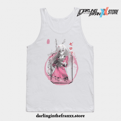 002 Cherry Orchard Tank Top White / S