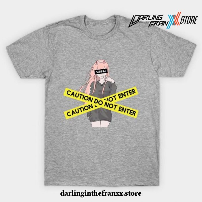 Caution Do Not Enter Shirt Gray / S