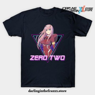 Cool Zero Two T-Shirt Navy Blue / S
