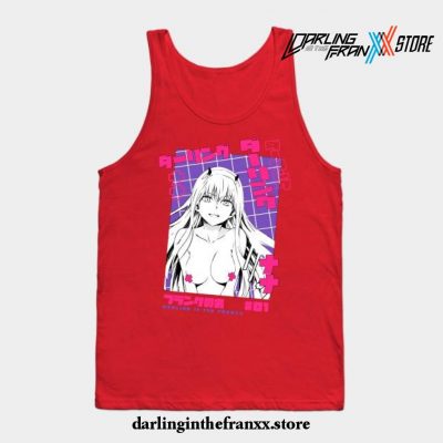 Darling In The Franxx Cute Girl Tank Top Red / S