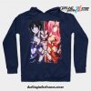 Darling In The Franxx Hiro X Zero Two Love Power Hoodie Navy Blue / S