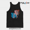 Darling In The Franxx Minimalist (Hiro And Zero Two) Tank Top Black / S