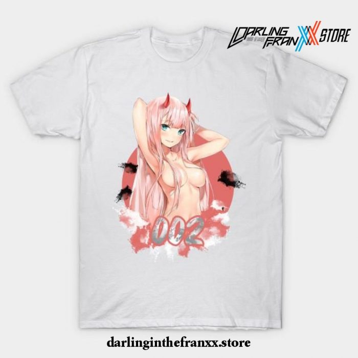 Darling In The Franxx Zero Two - Hi Darling ! T-Shirt White / S