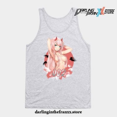 Darling In The Franxx Zero Two - Hi Darling ! Tank Top Gray / S