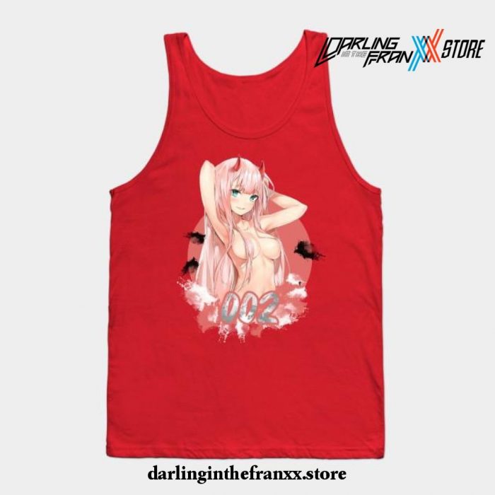 Darling In The Franxx Zero Two - Hi Darling ! Tank Top Red / S