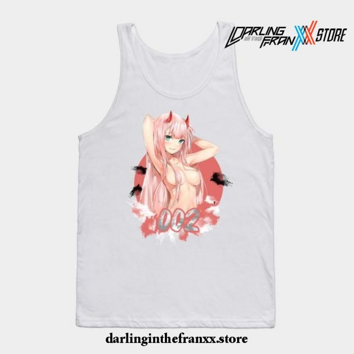 Darling In The Franxx Zero Two - Hi Darling ! Tank Top White / S