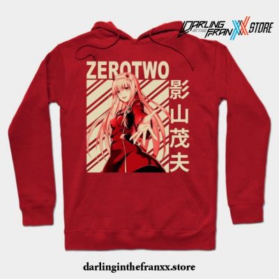 Darling In The Franxx Zero Two Hoodie Red / S
