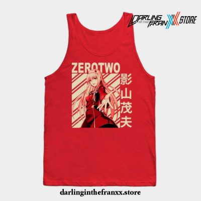 Darling In The Franxx Zero Two Tank Top Red / S