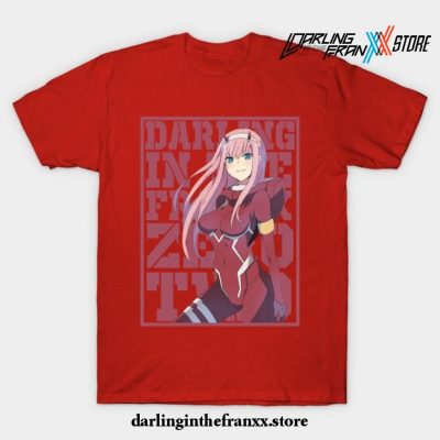 Darling In The Franxx - Zero Two V4 T-Shirt Red / S