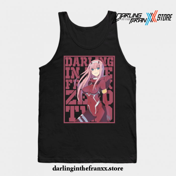 Darling In The Franxx - Zero Two V4 Tank Top Black / S