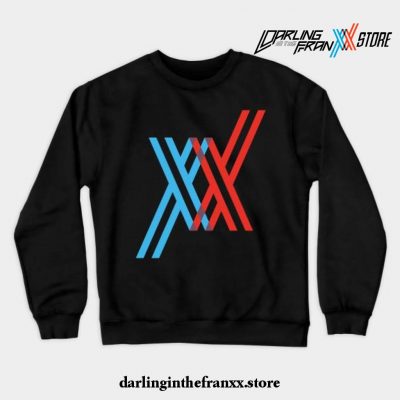 Franxx2 Crewneck Sweatshirt Black / S
