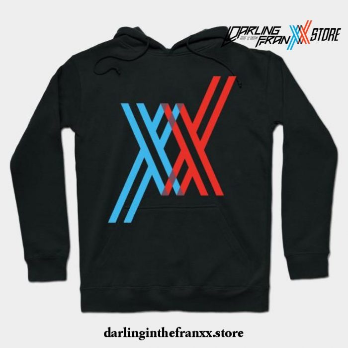 Franxx2 Hoodie Black / S