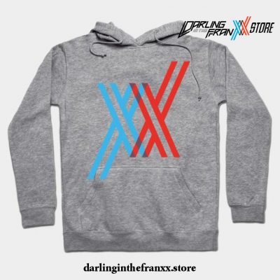 Franxx2 Hoodie Gray / S