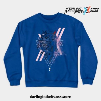 I Promise Darling - 02 Bloom Crewneck Sweatshirt Blue / S