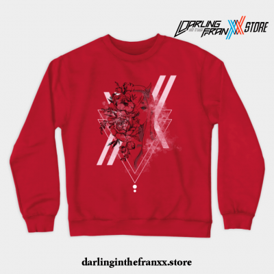I Promise Darling - 02 Bloom Crewneck Sweatshirt Red / S