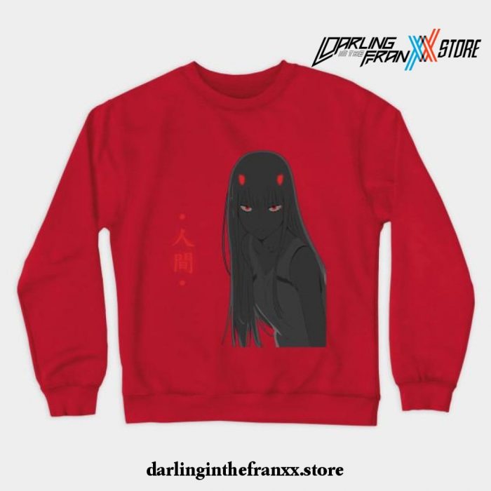 Zero Human2 Crewneck Sweatshirt Red / S