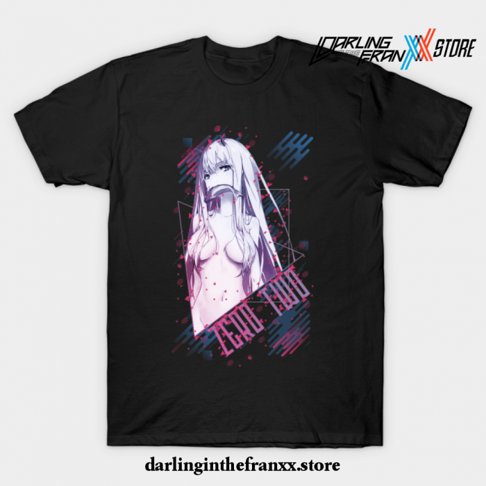 Zero Two - 02 Hi Darling Dynamic Style T-Shirt Black / S