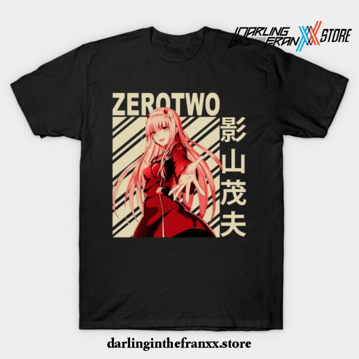 Zero Two Darling In The Franx T-Shirt Black / S