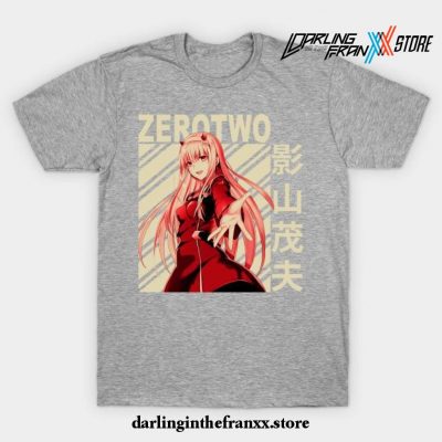Zero Two Darling In The Franx T-Shirt Gray / S