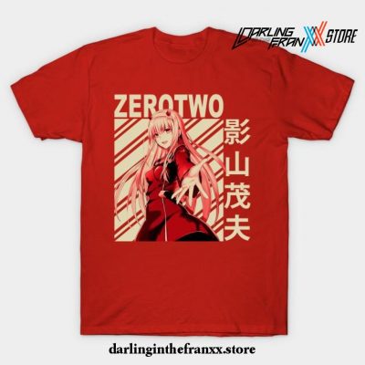 Zero Two Darling In The Franx T-Shirt Red / S