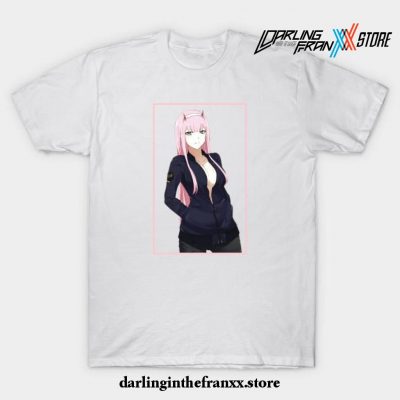 Zero Two Darling In The Franxx T-Shirt White / S