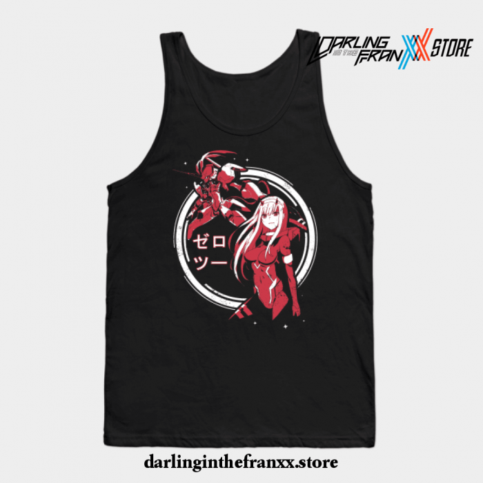 Zero Two - Strelitzia Darling In The Frankk Tank Top Black / S