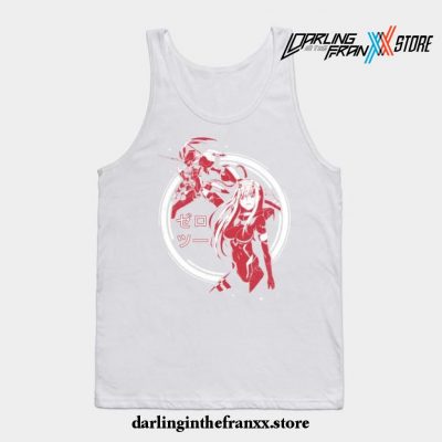 Zero Two - Strelitzia Darling In The Frankk Tank Top White / S