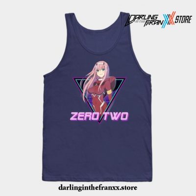 Zero Two Tank Top Navy Blue / S