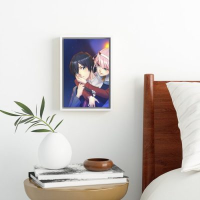 hiro darling in the franxx4622942 framed canvas 1 - Darling In The FranXX Store