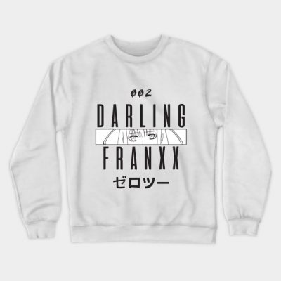 002 Darling Crewneck Sweatshirt Official Cow Anime Merch