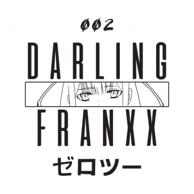 002 Darling Crewneck Sweatshirt Official Cow Anime Merch