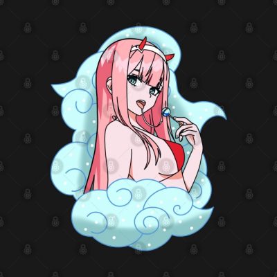 Zero Two With Bra Tank Top Official Cow Anime Merch