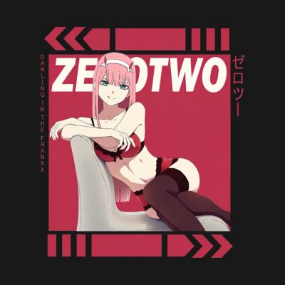 Darling In The Franxx Zero Two Square Hoodie Official Cow Anime Merch