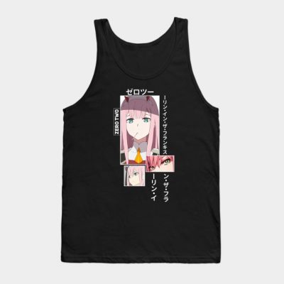 Darling In The Franxx Tank Top Official Cow Anime Merch