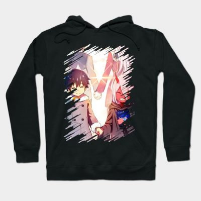 Hiro And Zero Two Hoodie Official Cow Anime Merch